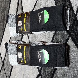 US ARMY HEAVY DUTY THERMAL COLD TEMP. RATING MEMORY-KNIT SOCKS